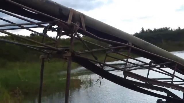 Шламовый грунтовый насос Dragflow EL60B с электроприводом на добыче намывного песка. Польша смотреть онлайн