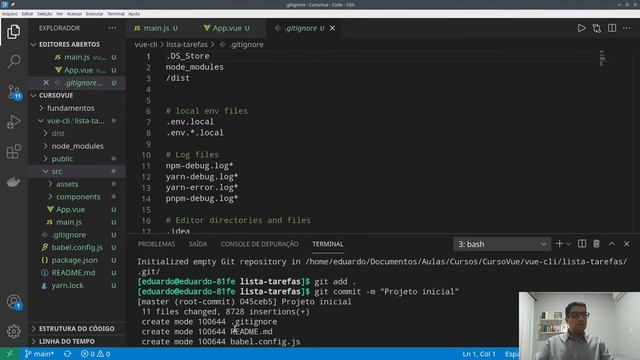 [Framework VueJS] - Vue-cli - 28 - Lista de tarefas - Hospedagem de código no GitHub смотреть онлайн