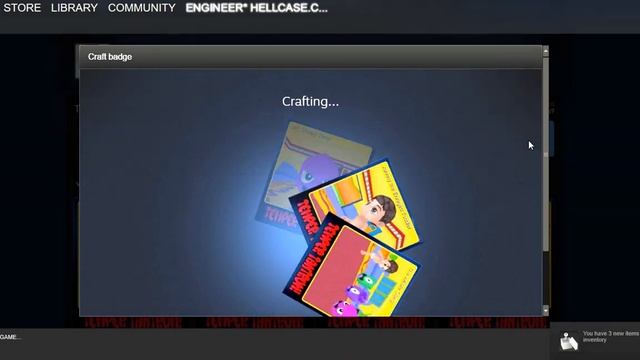 STEAM TRADING CARDS Temper Tantrum Steam Badge Level 1 Super Cake Badge смотреть онлайн