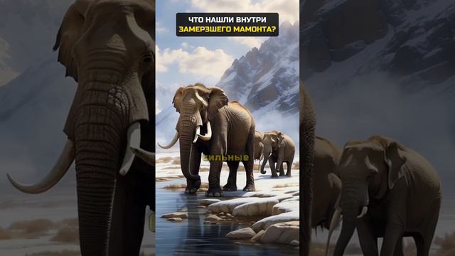 Что нашли внутри замерзшего мамонта? смотреть онлайн