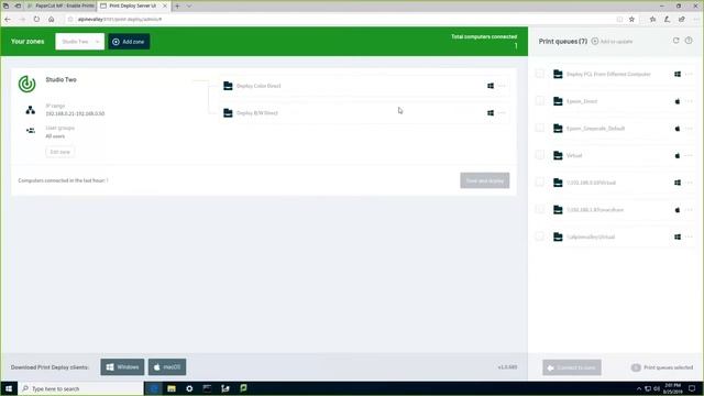 PaperCut MF 19.1 Print Deploy | Printer Queue Walkthrough