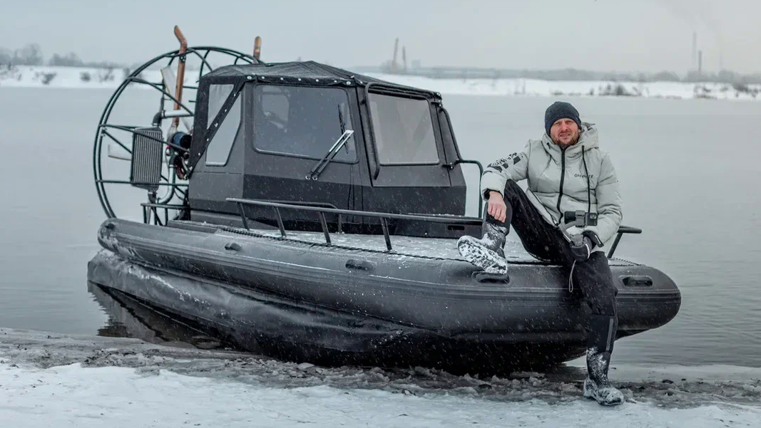 Мощный проект MAD MAX 600 лс  АЭРОЛОДКА SIBEX