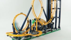 ЛЕГО Американские горки с подвижными элементами |3756 деталей|Быстрая сборка