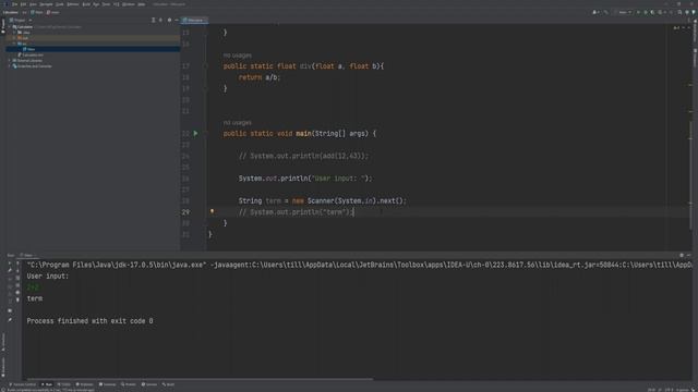 Calculator - variables, printing and reading , conditionals - Java coding example for beginners смотреть онлайн
