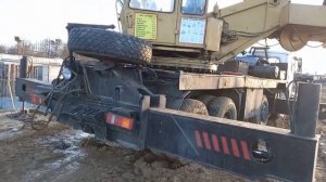 Ивановец КС-6476 Автокран на спецшасси МЗКТ-69234. Обзор.