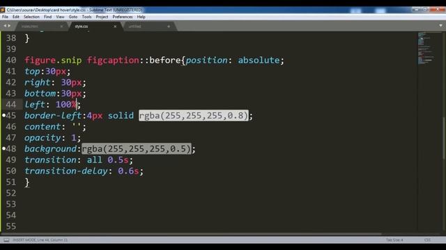 Amazing Card Hover Text Reveal Effect Using Html & Pure Css смотреть онлайн