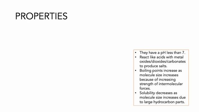 The structure of Carboxylic Acids - SQA National 5 Chemistry смотреть онлайн