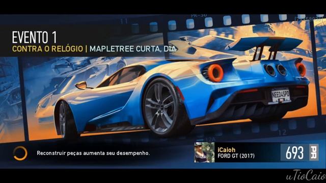 NFS No Limits #1 Dublê Ford GT 2017 смотреть онлайн