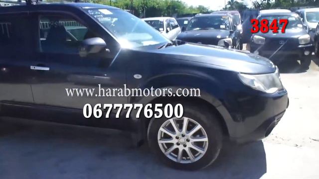 Subaru Forester 2008 model Black color available in Tanzania at Harab Motors ltd.3847 смотреть онлайн