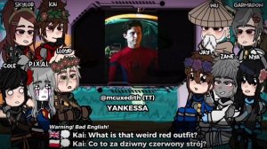 Ninjago React to Lloyd's Future as Peter Parker (Spider-Man) Pt.1/3 | GCRV | LEGO Ninjago × MARVEL