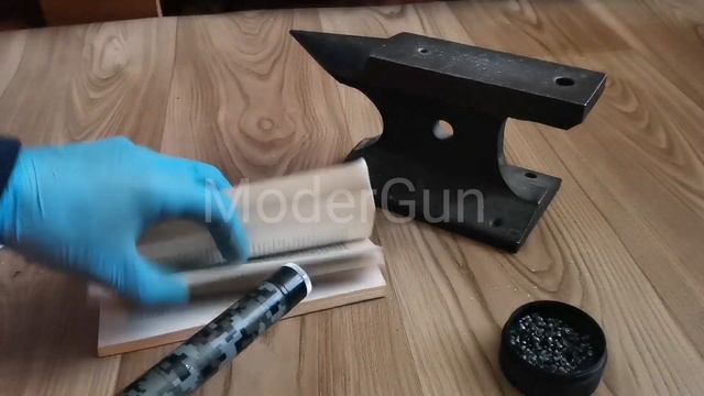 Test Sound Moderator ModerGun /4.5 Mm (With Rubber Valve) Модератор с РК от МодерГан /Тест по листу