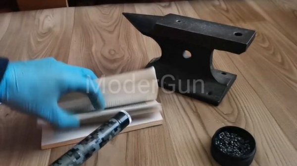 Test Sound Moderator ModerGun /4.5 mm (With rubber valve) Модератор с РК от МодерГан /Тест по листу