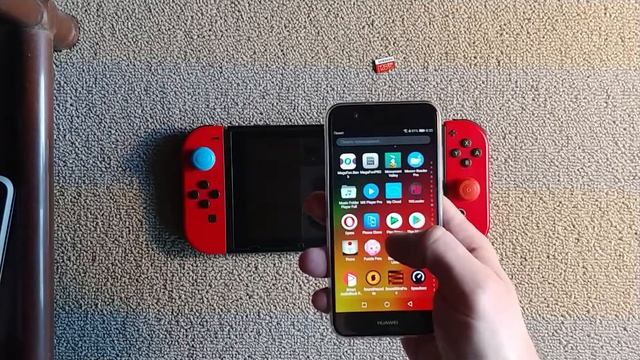 Ninntendo Switch, используем смартфон как инжектор смотреть онлайн
