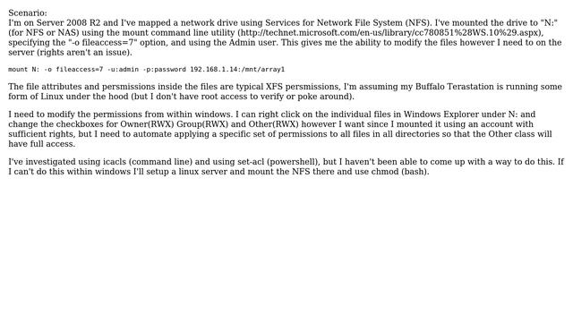 DevOps & SysAdmins: Modifying NFS (XFS) File Attributes from within Windows смотреть онлайн