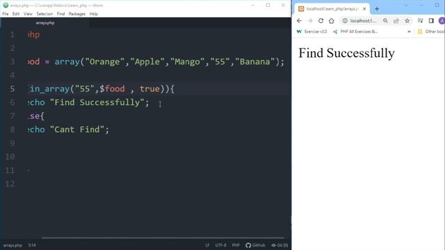 PHP Array In_array & Array_search Function Tutorial in Bangla смотреть онлайн
