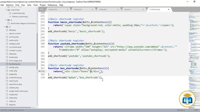 Wordpress Theme Development part-36. How to Add advance Custom Shortcode in Wordpress part-01 смотреть онлайн