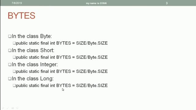 Wrapper Classes in Java | #22 | The BYTES Field of Various Wrapper Classes in Java смотреть онлайн