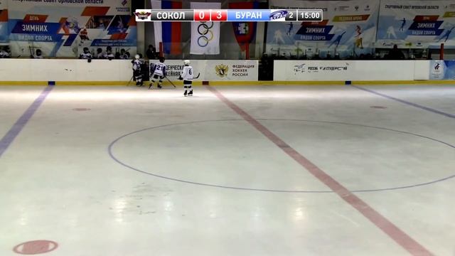 ХК СОКОЛ (Курск) - ХК БУРАН (Воронеж) смотреть онлайн
