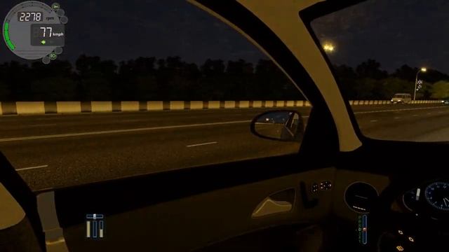 City Car Driving 1.5.3 Mercedes Benz CLS 500 AMG смотреть онлайн