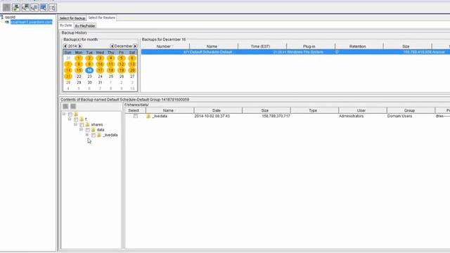 How to do a restore with the Avamar Admin смотреть онлайн