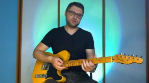 Фанк на гитаре. Рифф в ре миноре