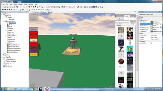 How to make a 2.0 morph on roblox (2012) смотреть онлайн