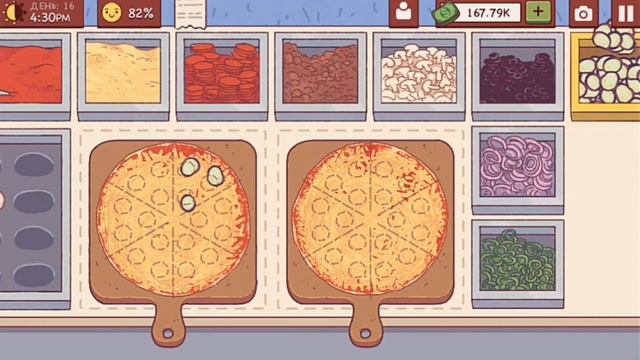 Геймплей игры Хорошая пицца, Отличная пицца смотреть онлайн
