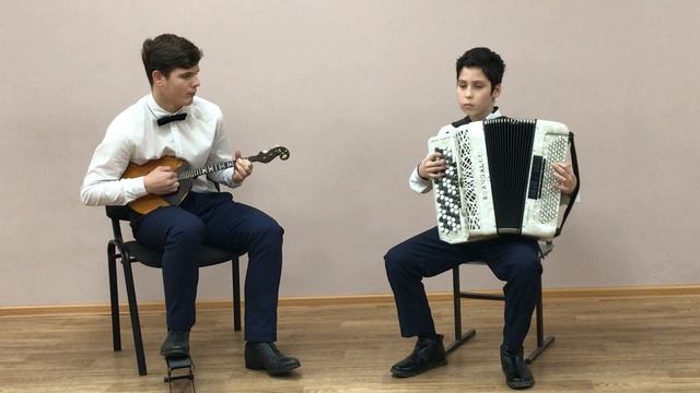 Ефимов Алексей и Бикбаев Умар румынский народный танец "Жаворонок" смотреть онлайн