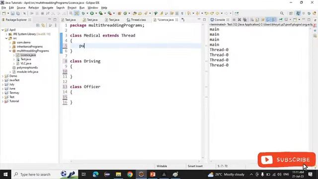 Java Tutorial - 25 (12/06/2023 batch) Multithreading in Java: Step-by-Step Tutorial 3 смотреть онлайн
