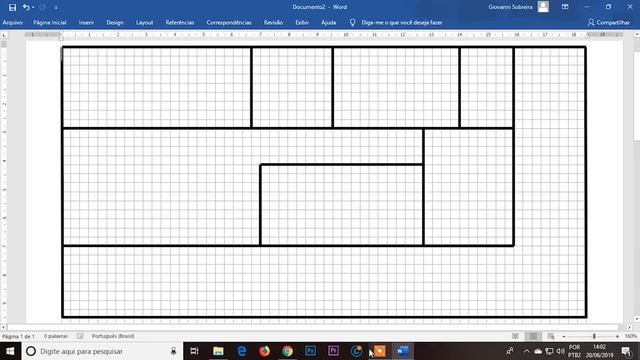 COMO CRIAR A PLANTA DE CASA 2D NO WORD смотреть онлайн