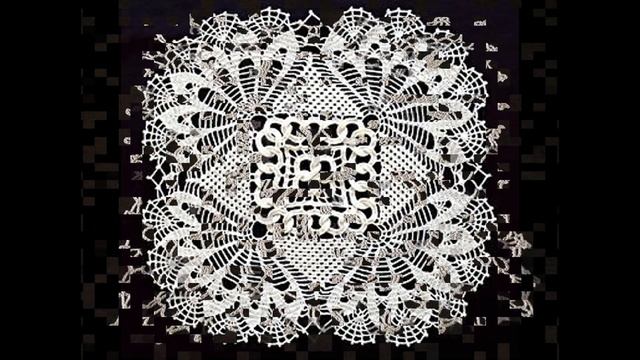 Квадратные салфетки крючком. Подборка № 44 [1000 и 1 узор] смотреть онлайн