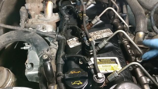 Стучащий Cummins ISF 2.8 со смотанным пробегом (начало)