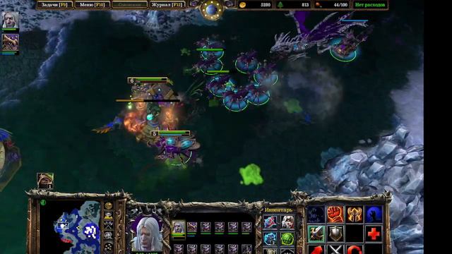 Warcraft III Reforged.Прохождение компании. Макс сложность. 4 ая миссия - Возвращение в Нордскол. смотреть онлайн