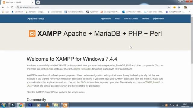 [Hindi] How to Setup/install xampp server for beginner (Error : "control.ini") смотреть онлайн