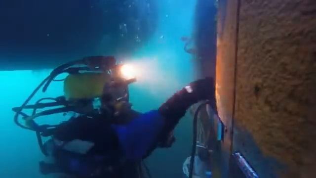 Процесс подводной сварки смотреть онлайн