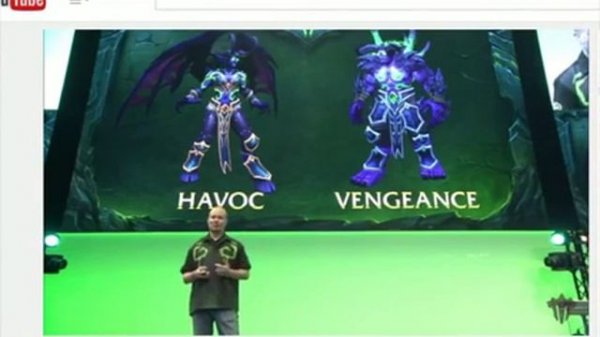 DEMON HUNTER (Охотник на демонов) обзор нового класса WORLD OF WARCRAFT LEGION