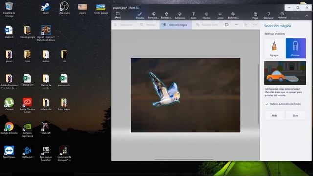 Cómo recortar con PAINT 3D en 3 minutos. Recortar imágenes. смотреть онлайн
