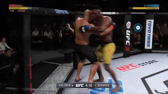 Mark Coleman vs Francis Ngannou Марк Колман против Френсис Нгану UFC 3 смотреть онлайн