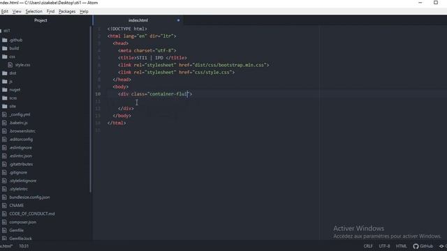Partie 2: Le systeme de grille de bootstrap смотреть онлайн