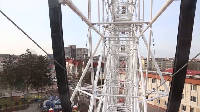 Открытие колеса обозрения в Гродно в день всех влюблённых 14.02.2020 смотреть онлайн