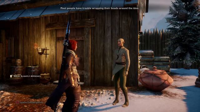 Dragon Age Inquisition - Mage Alliance (Solas Romance Part 4) смотреть онлайн