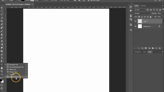 Photoshop Tutorial | How to create a triangle смотреть онлайн