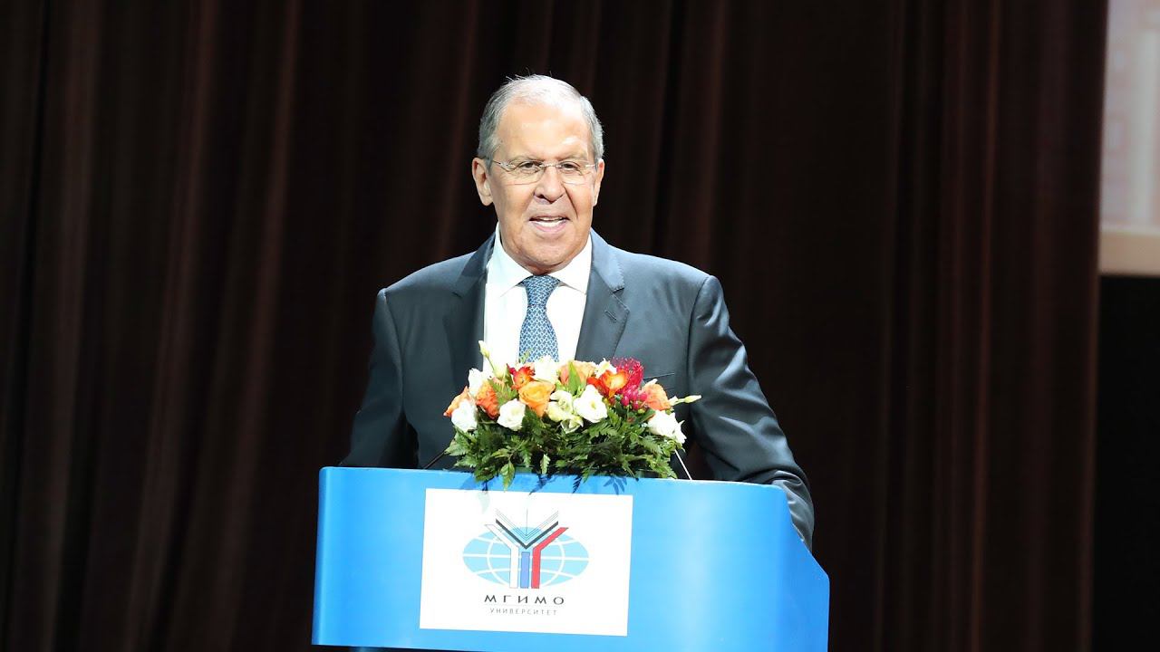 С.В.Лавров в МГИМО 1.09.21