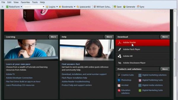 How to update Adobe Reader manually