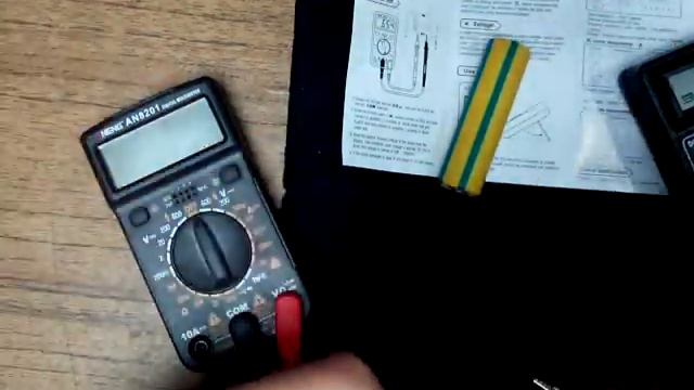 Aneng AN8201 обзор. мини мультиметр