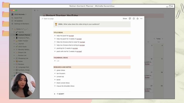 how to use notion ?? content calendar notion tutorial + free template! for content creators смотреть онлайн