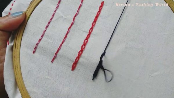 Heavy Chain Stitch || Part 6 || Sewing Tutorial || In Malayalam