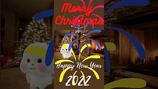 green rabbit tiktok Merry Christmas new year short# смотреть онлайн