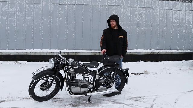 Мотоцикл BMW R35 от мотоателье Ретроцикл.