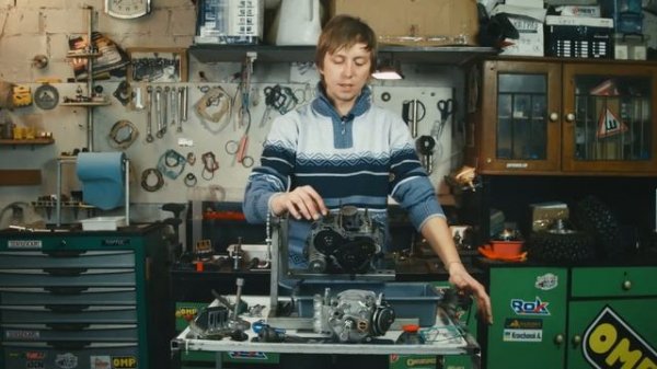 Дави в педали - разборка двигателя Rotax 125 max